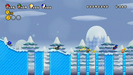 Screenshot de New Super Mario Bros. Wii (ESP)