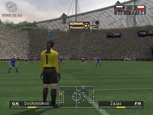 Screenshot de Pro Evolution Soccer 3 (ESP) (Disco)