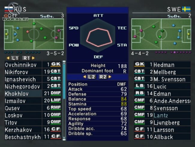 Screenshot de Pro Evolution Soccer 3 (ESP) (Disco)