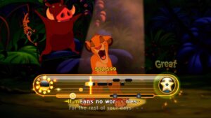 Screenshot de Disney Sing It: Family Hits (ESP) (Disco)