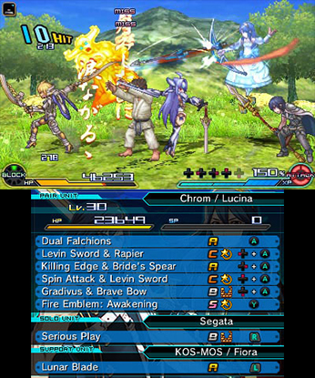 Screenshot de Project X Zone 2 (ESP)