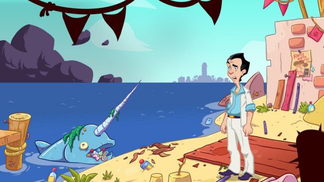 Screenshot de Leisure Suit Larry - Wet Dreams Dry Twice (ESP)