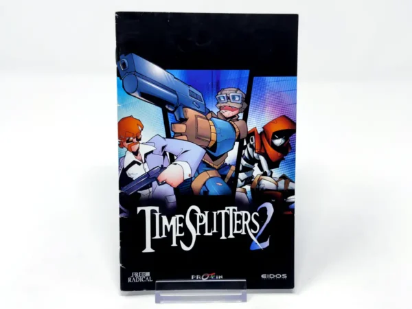 TimeSplitters 2 (ESP) (Manual) para PlayStation 2, edición PAL España, de segunda mano