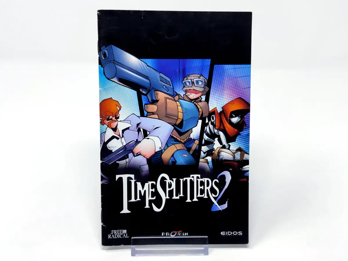 TimeSplitters 2 (ESP) (Manual) para PlayStation 2, edición PAL España, de segunda mano