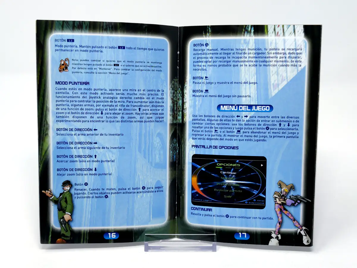 TimeSplitters 2 (ESP) (Manual) para PlayStation 2, edición PAL España, de segunda mano
