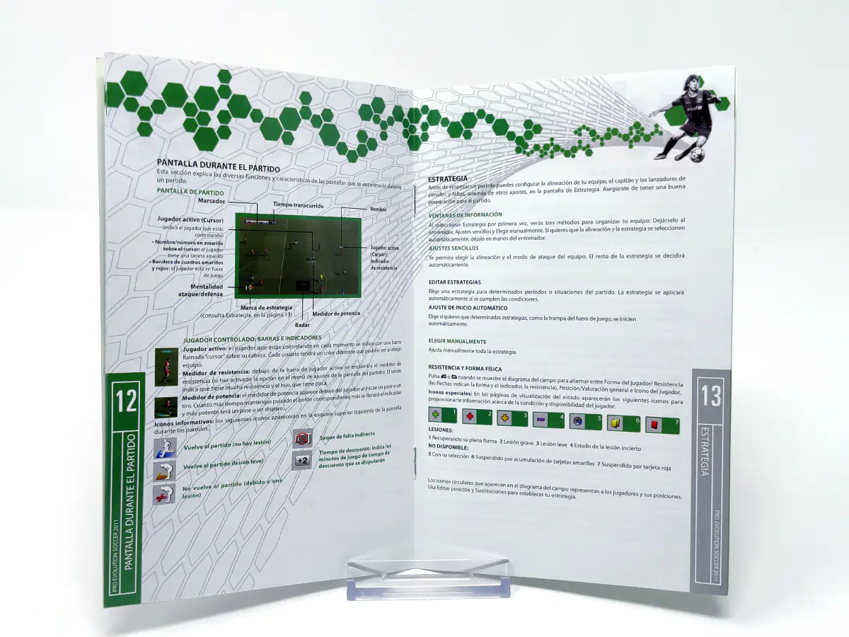 PES 2011: Pro Evolution Soccer (ESP) (Manual) para XBOX 360, edición PAL España, de segunda mano