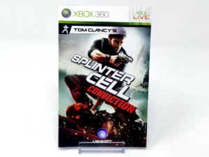 Tom Clancy's Splinter Cell: Conviction (ESP) (Manual) para XBOX 360, edición PAL España, de segunda mano