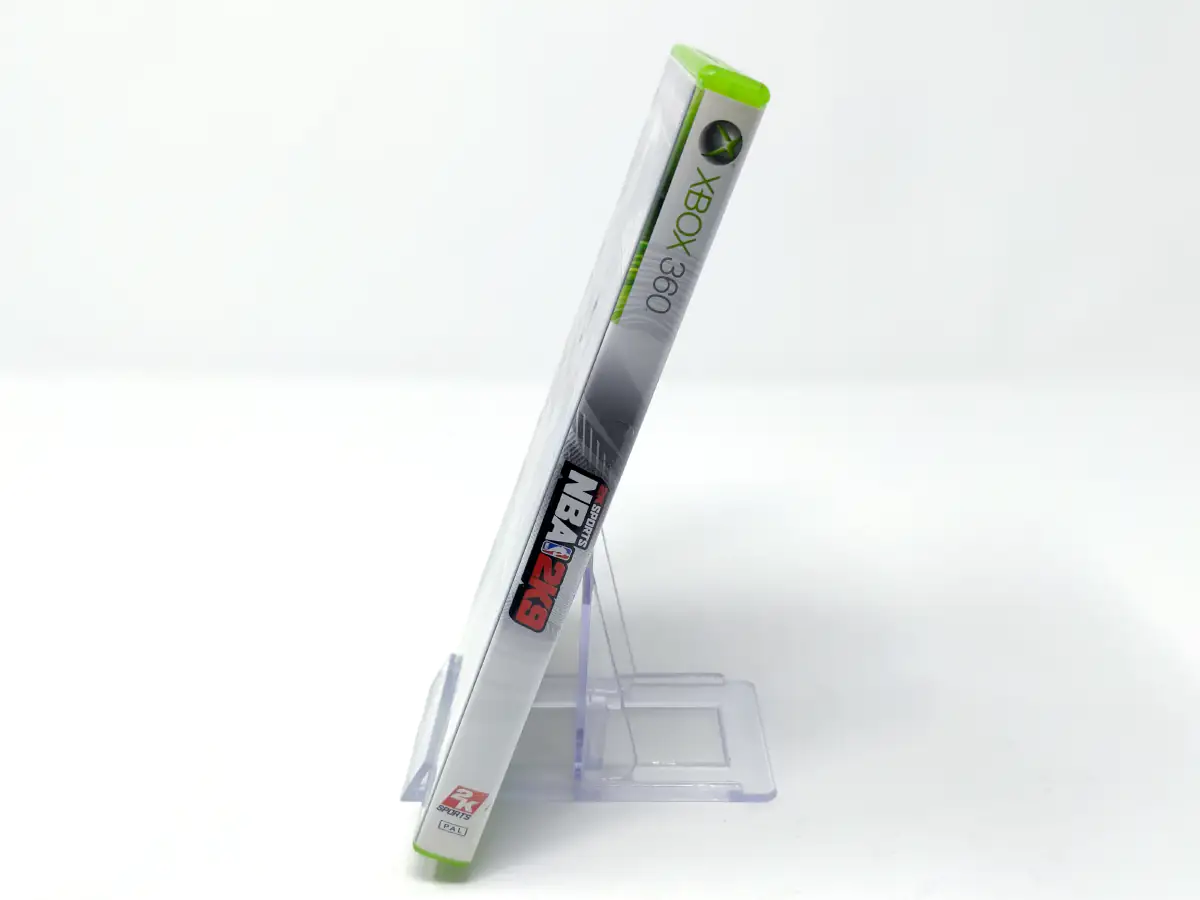Lateral de la caja de NBA 2K9 (ESP) para XBOX 360
