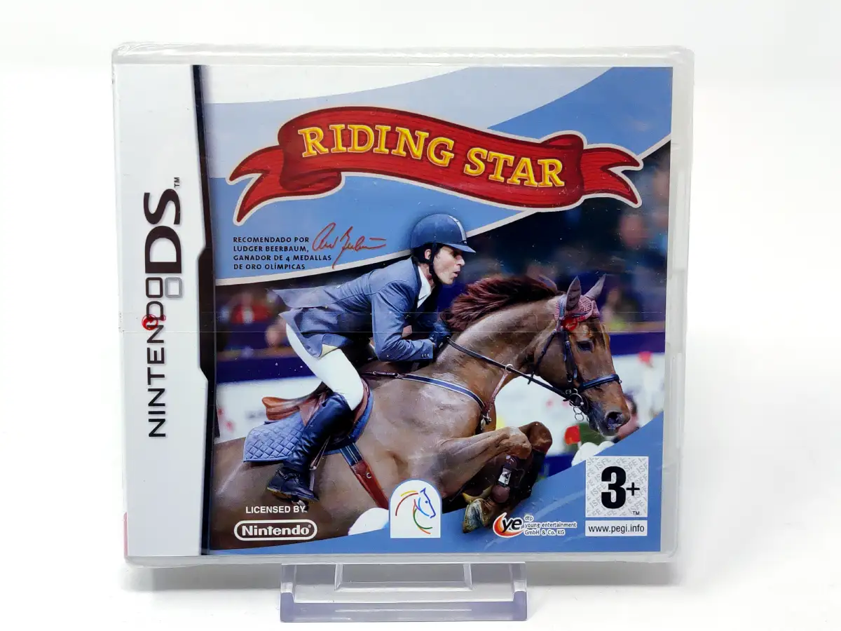 Portada de Riding Star (ESP) (Precintado) para Nintendo DS, edición PAL España, nuevo