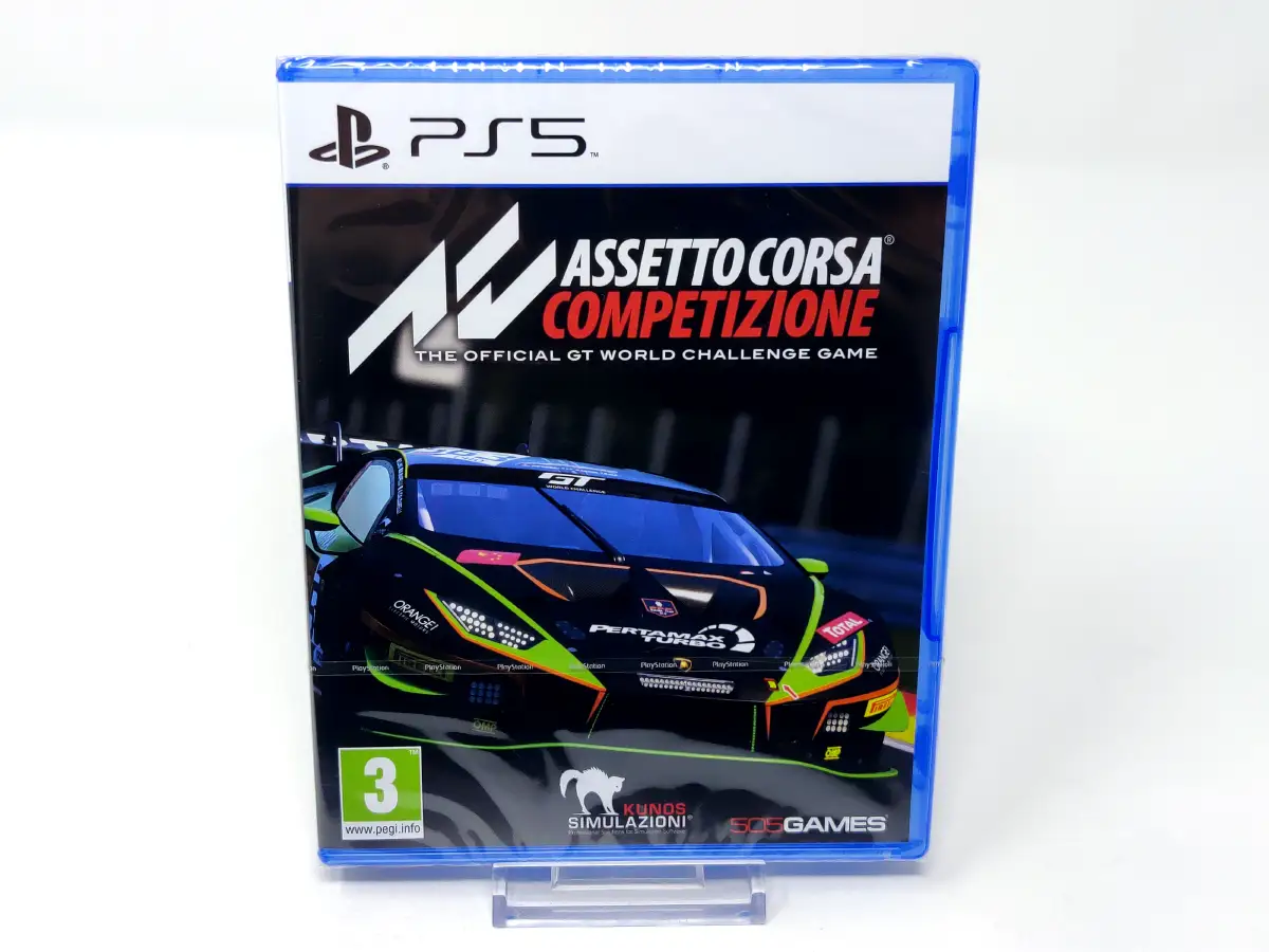 Portada de Assetto Corsa Competizione (ESP) (Precintado) para PlayStation 5, edición PAL España, nuevo
