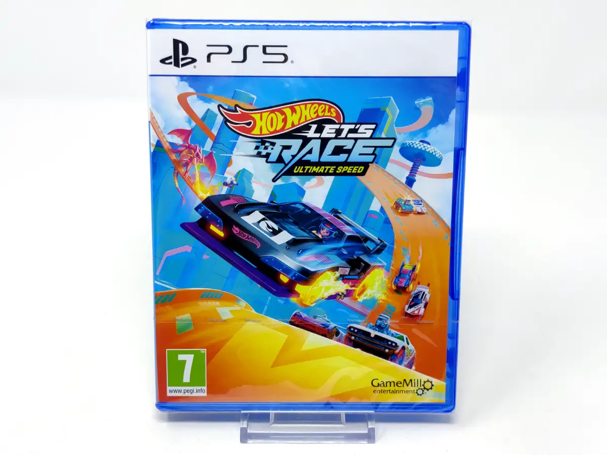 Portada de Hot Wheels Let's Race: Ultimate Speed (ESP) (Precintado) para PlayStation 5, edición PAL España, nuevo