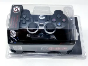Mando Inalámbrico Negro Gembird PS2