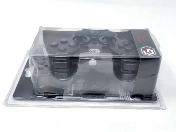 Mando Inalámbrico Negro Gembird PS2 para PlayStation 2, edición PAL EUR, nuevo