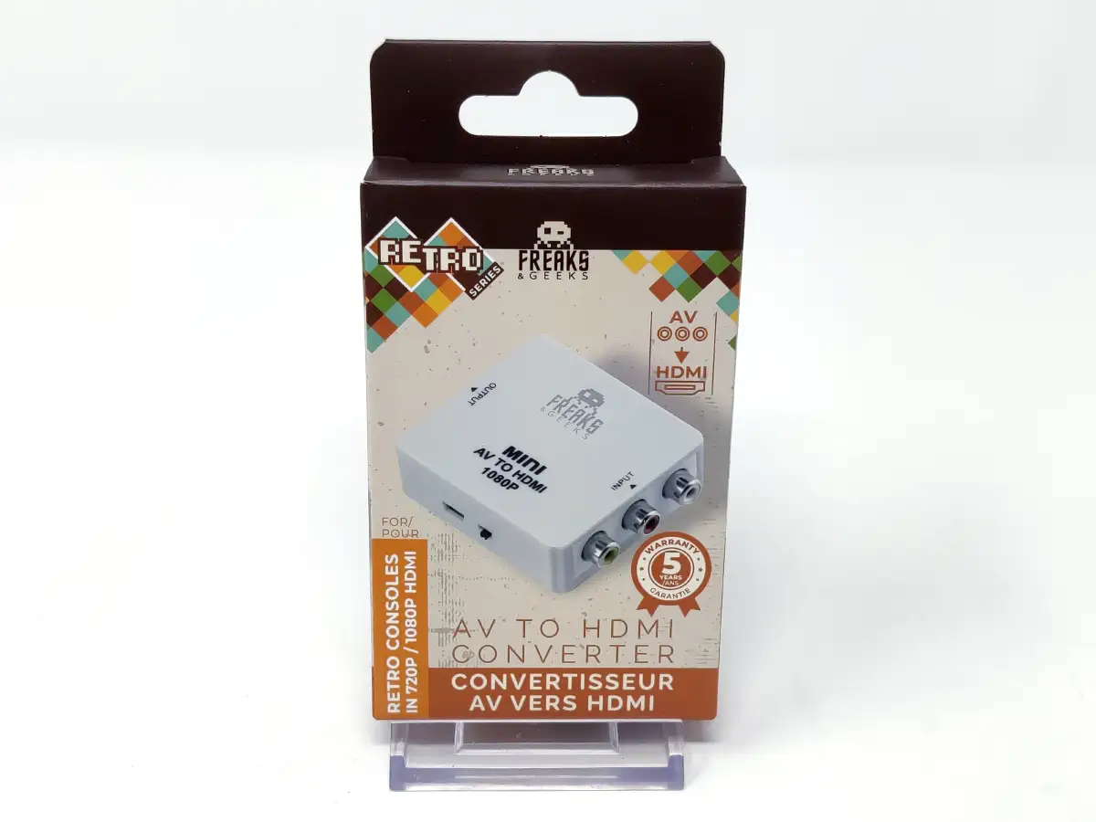 AV a HDMI: Converter (Freaks and Geeks) para NES, edición PAL EUR, nuevo