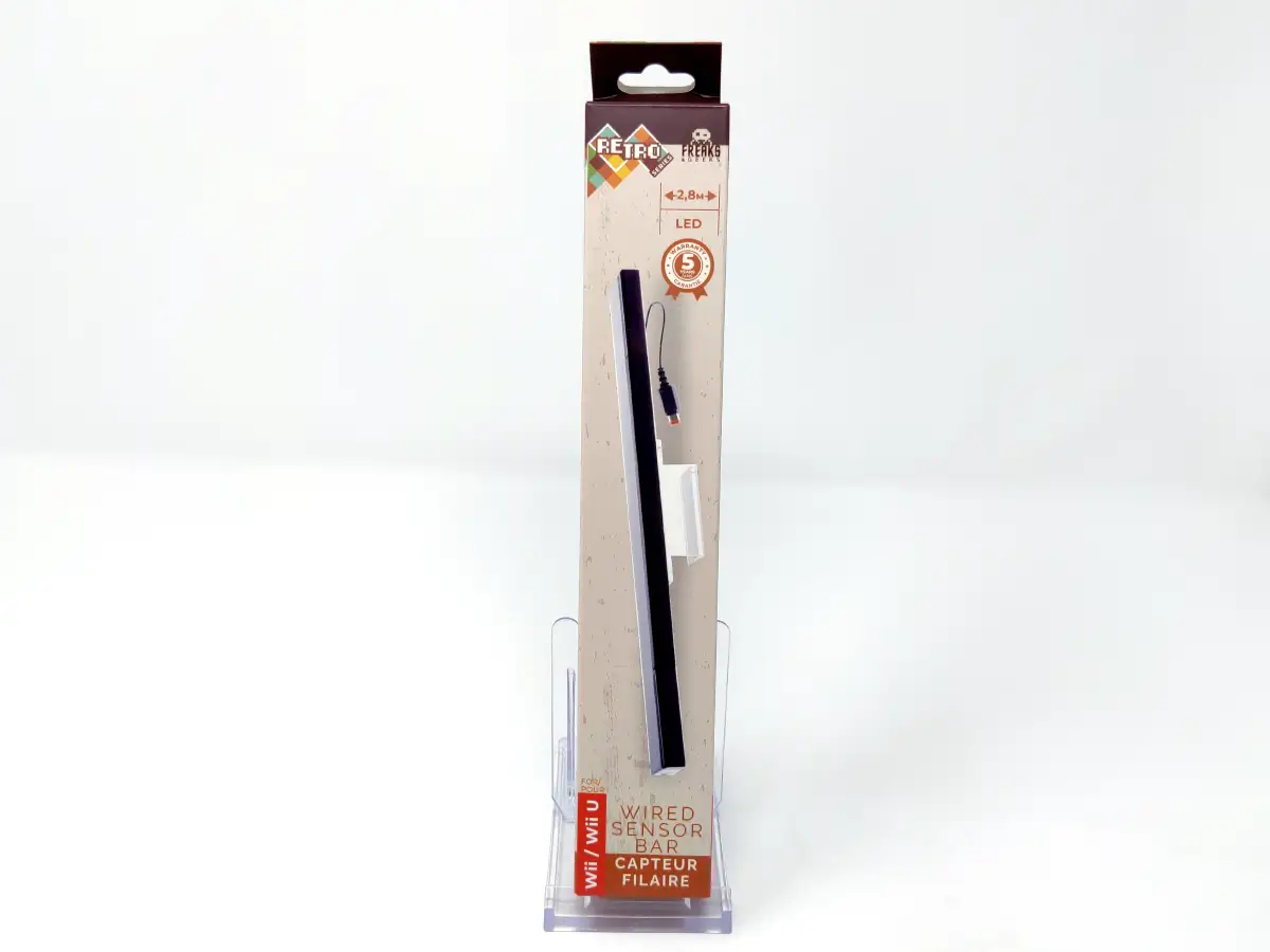 Barra Sensora WII con Cable 2,8M (Freaks and Geeks) para Nintendo Wii, edición PAL EUR, nuevo