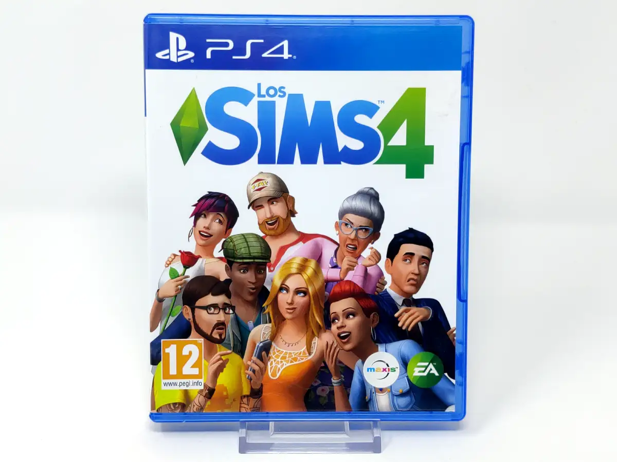 Portada de Los Sims 4 (ESP) (v2) para PlayStation 4, edición PAL España, de segunda mano