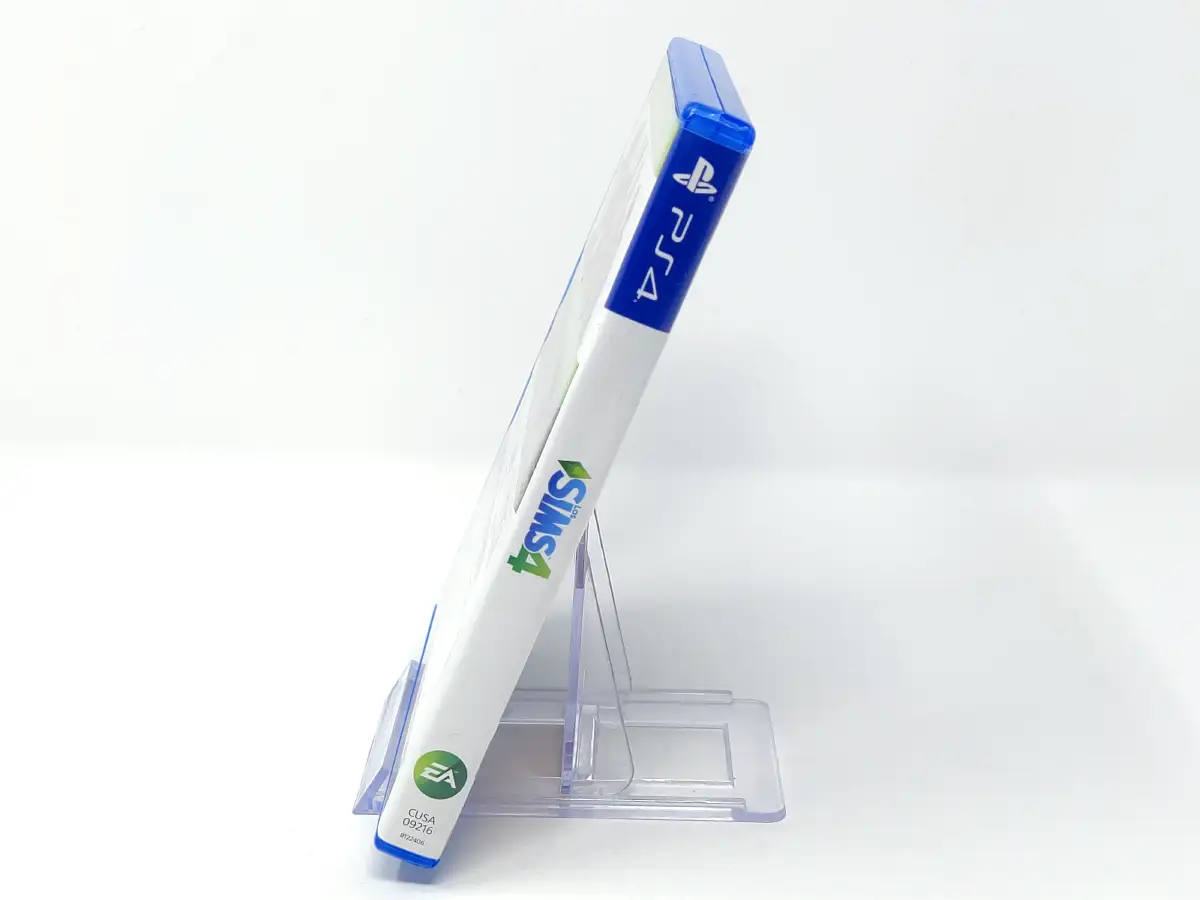 Lateral de la caja de Los Sims 4 (ESP) (v2) para PlayStation 4
