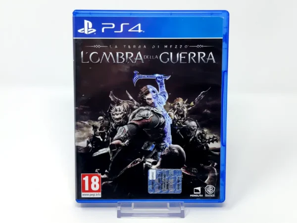 Portada de La Terra di Mezzo: L'Ombra della Guerra (ITA) para PlayStation 4, edición PAL Italia, de segunda mano