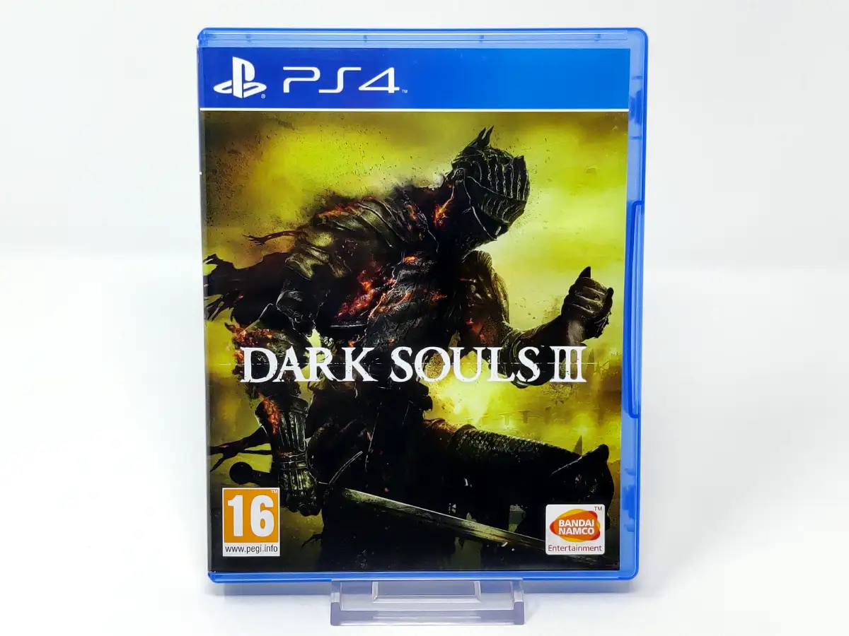 Portada de Dark Souls III (ESP) para PlayStation 4, edición PAL España, de segunda mano