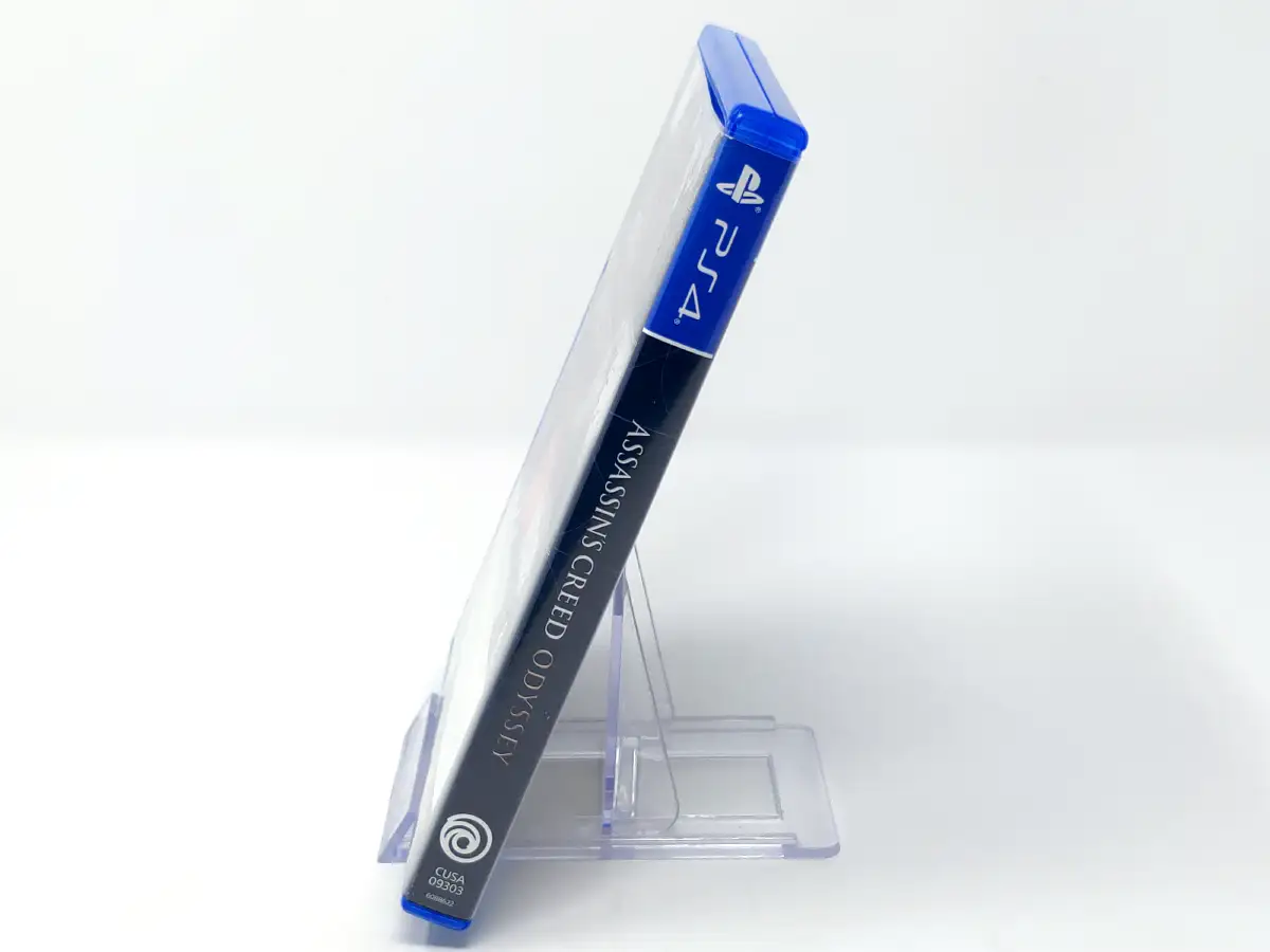 Lateral de la caja de Assassin's Creed Odyssey (EUR) para PlayStation 4
