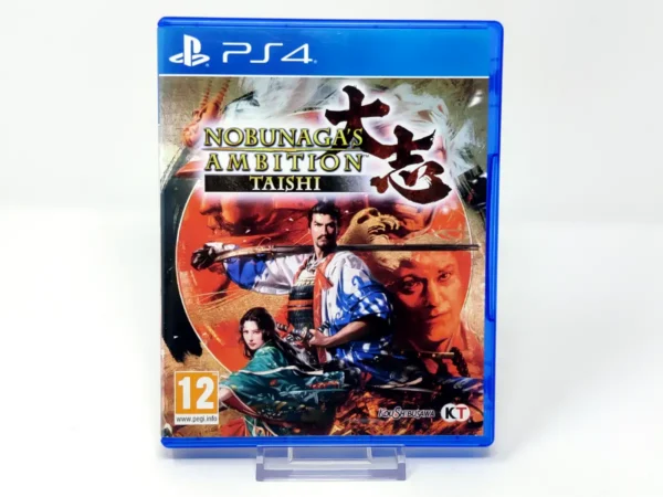Portada de Nobunaga's Ambition: Taishi (ESP) para PlayStation 4, edición PAL España, de segunda mano
