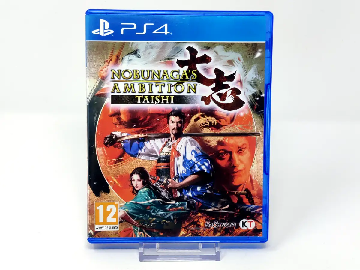 Portada de Nobunaga's Ambition: Taishi (ESP) para PlayStation 4, edición PAL España, de segunda mano