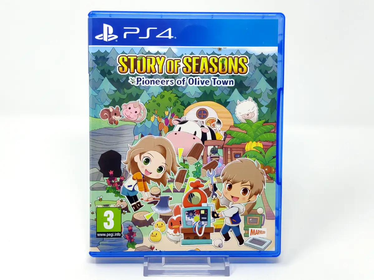 Portada de STORY OF SEASONS: Pioneers of Olive Town (ESP) para PlayStation 4, edición PAL España, de segunda mano