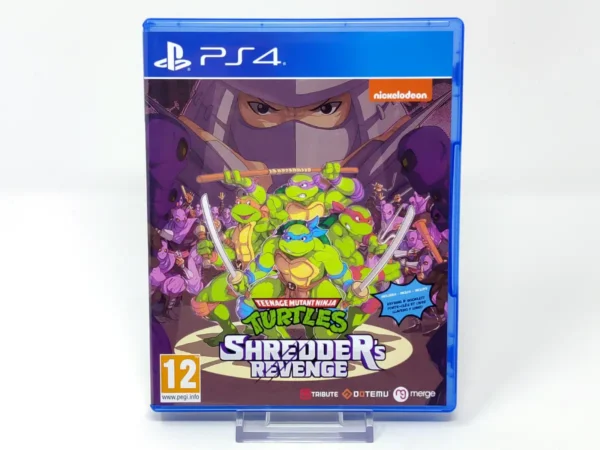 Portada de Teenage Mutant Ninja Turtles: Shredder's Revenge (ESP) para PlayStation 4, edición PAL España, de segunda mano