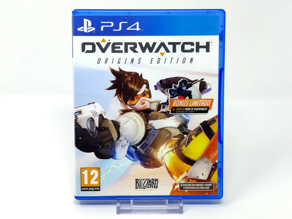 Portada de Overwatch (Origins Edition) (ESP) para PlayStation 4, edición PAL España, de segunda mano