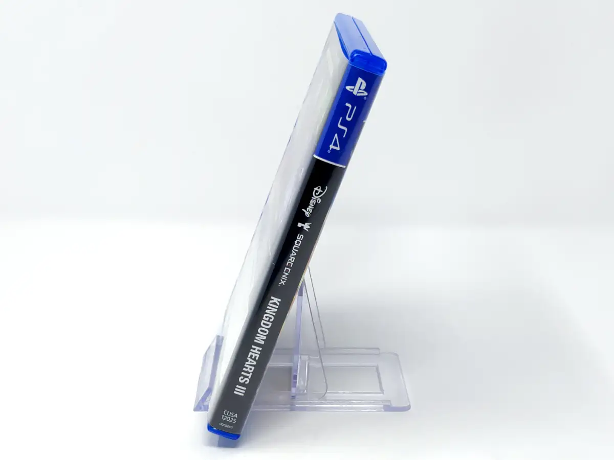 Lateral de la caja de Kingdom Hearts III (ESP) para PlayStation 4