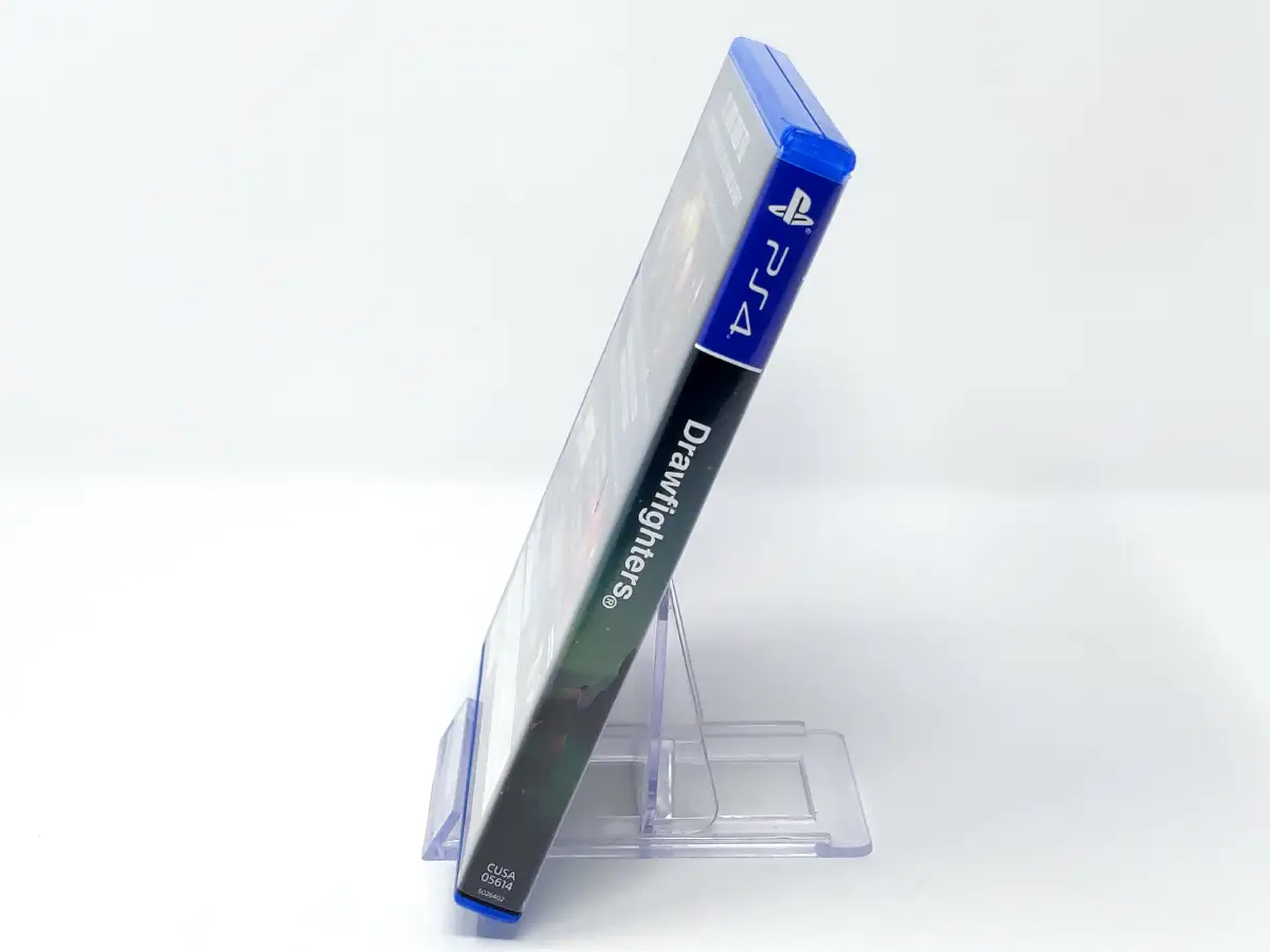 Lateral de la caja de DrawFighters (ESP) para PlayStation 4