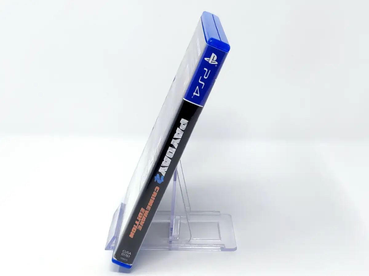 Lateral de la caja de PAYDAY 2: Crimewave Edition (ESP) para PlayStation 4