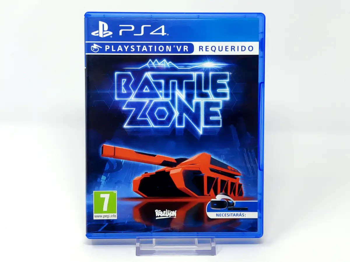 Portada de Battlezone (ESP) para PlayStation 4, edición PAL España, de segunda mano