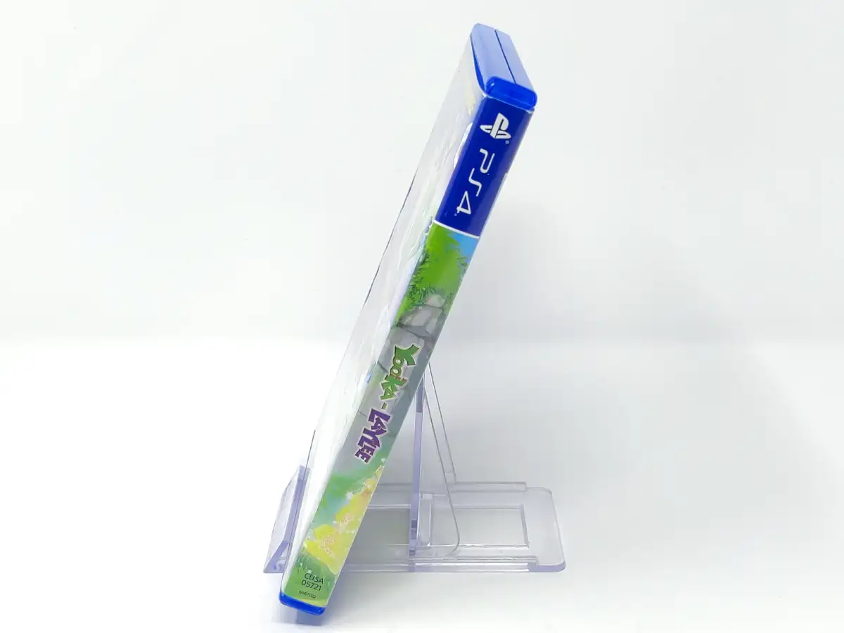 Lateral de la caja de Yooka-Laylee (ESP) para PlayStation 4