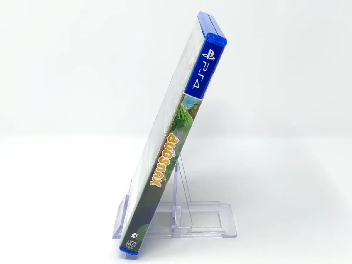 Lateral de la caja de Bugsnax (ESP) para PlayStation 4