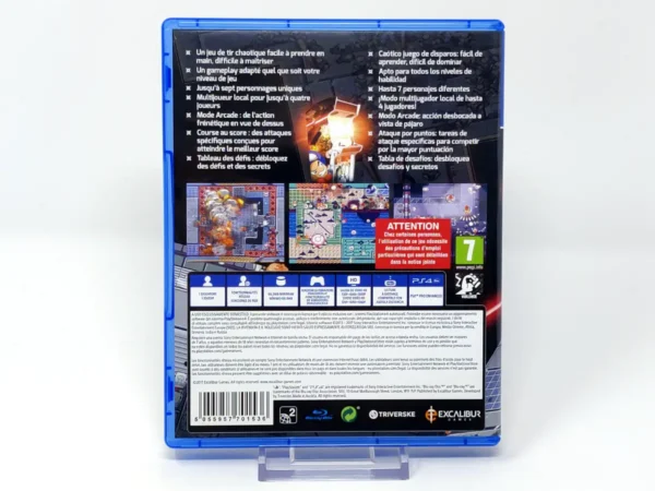 Parte trasera de Circuit Breakers (ESP) para PlayStation 4, edición PAL España