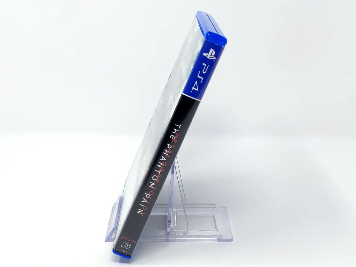 Lateral de la caja de Metal Gear Solid V: The Phantom Pain (ESP) para PlayStation 4