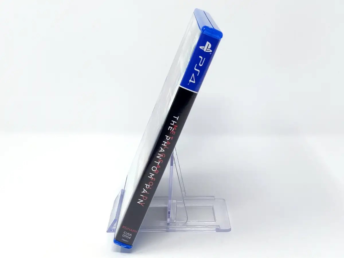 Lateral de la caja de Metal Gear Solid V: The Phantom Pain (ESP) (Con Mapa) para PlayStation 4