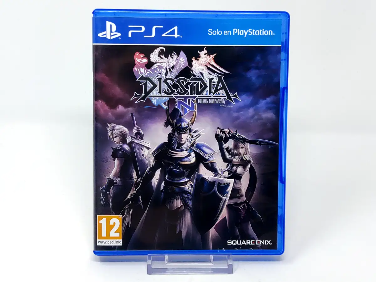 Portada de Dissidia: Final Fantasy NT (ESP) para PlayStation 4, edición PAL España, de segunda mano