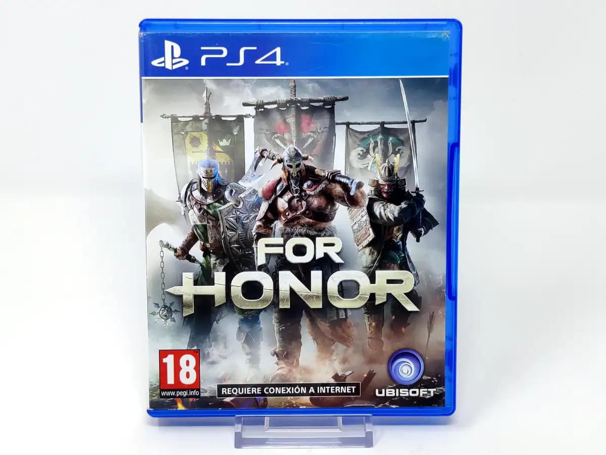 Portada de For Honor (ESP) para PlayStation 4, edición PAL España, de segunda mano