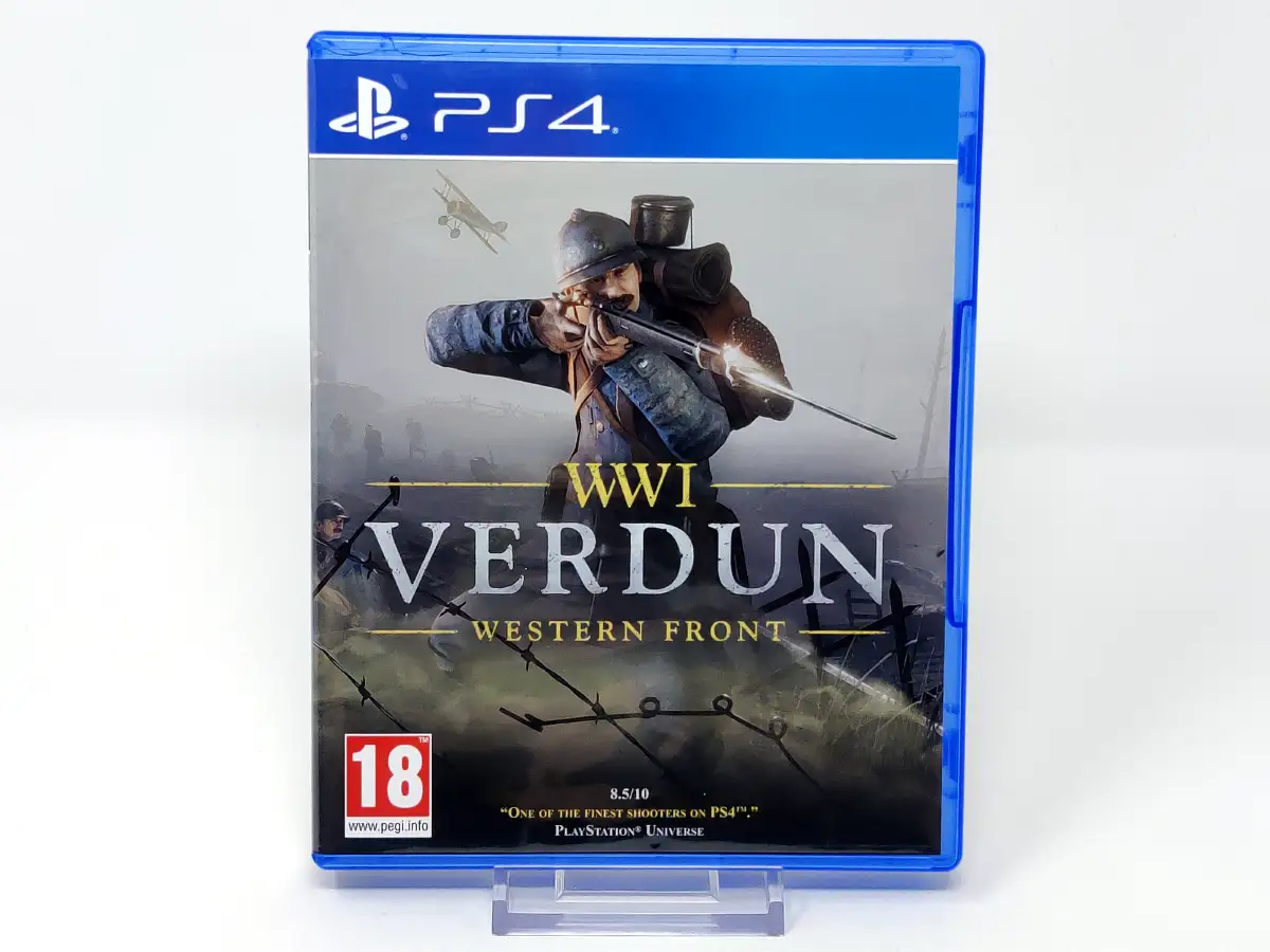 Portada de Verdun (ESP) para PlayStation 4, edición PAL España, de segunda mano