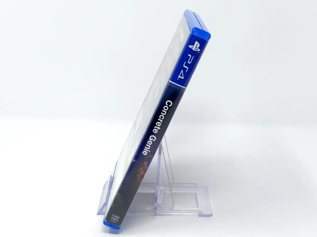 Lateral de la caja de Concrete Genie (ESP) para PlayStation 4
