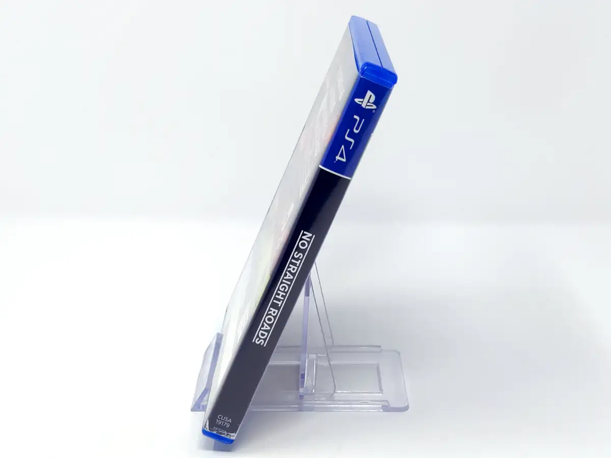 Lateral de la caja de No Straight Roads (ESP) para PlayStation 4