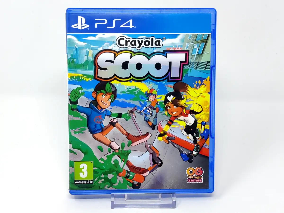 Portada de Crayola Scoot (ESP) para PlayStation 4, edición PAL España, de segunda mano