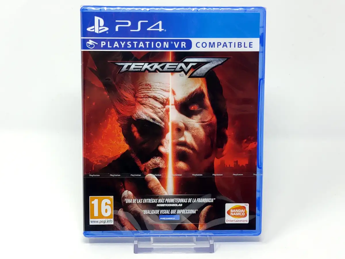 Portada de Tekken 7 (ESP) (Precintado) para PlayStation 4, edición PAL España, nuevo