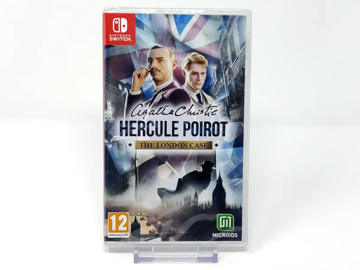 Portada de Agatha Christie - Hercule Poirot: The London Case (ESP) (Precintado) para Nintendo Switch, edición PAL España, nuevo