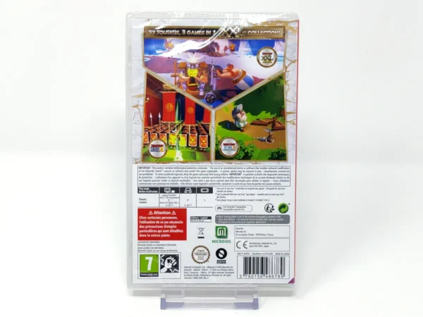 Parte trasera de Asterix & Obelix XXL Collection (EUR) (Precintado) para Nintendo Switch, edición PAL EUR