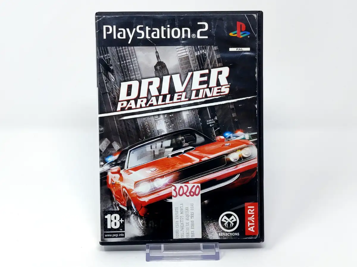 Portada de Driver: Parallel Lines (ESP) (v1) (Rebajado) para PlayStation 2, edición PAL España, de segunda mano