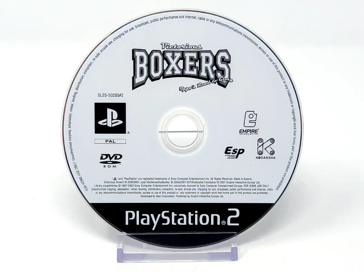 Victorious Boxers: Ippo's Road to Glory (EUR) (Disco) para PlayStation 2, edición PAL EUR, de segunda mano