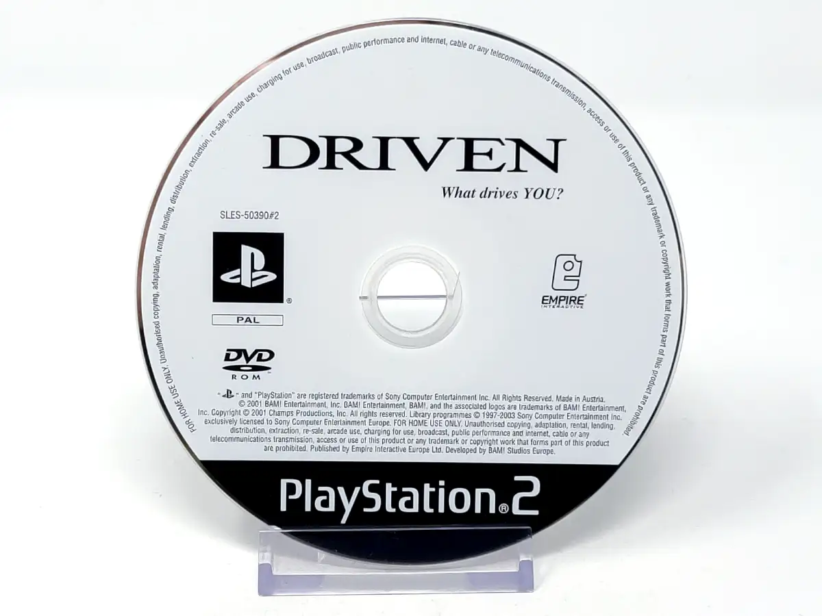 Driven (ESP) (Disco) para PlayStation 2, edición PAL España, de segunda mano